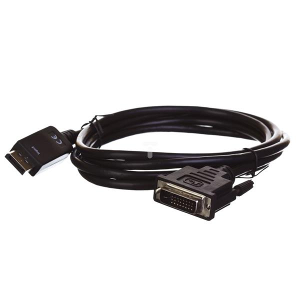 Kabel adapter DisplayPort 1.2 Typ DP/DVI-D(24+1), M/M czarny 2m