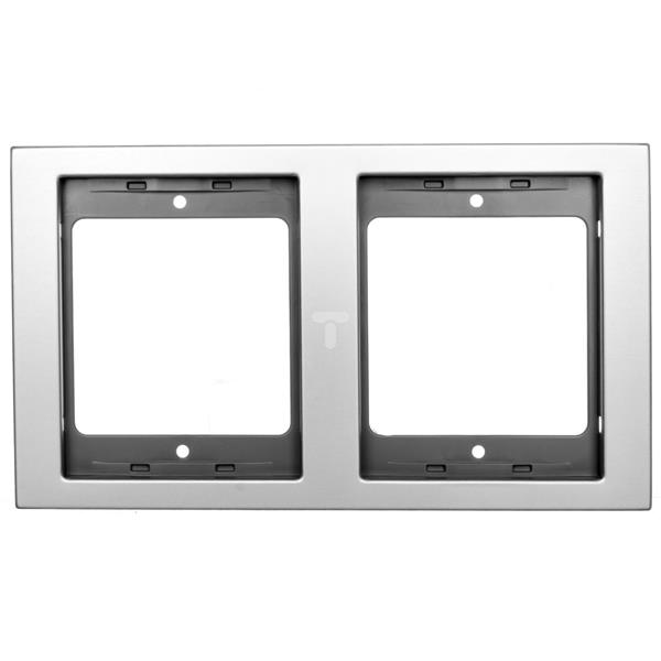 K.5 Ramka 2-krotna pionowa aluminum 13237003