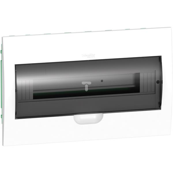 Rozdzielnica modułowa 1x18 podtynkowa IP40 drzwi transparentne Easy9 EZ9E118S2F