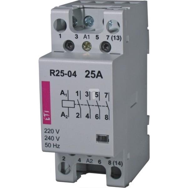 Stycznik modułowy 25A 230V 4Z 0R R 25-04 230V 002462350