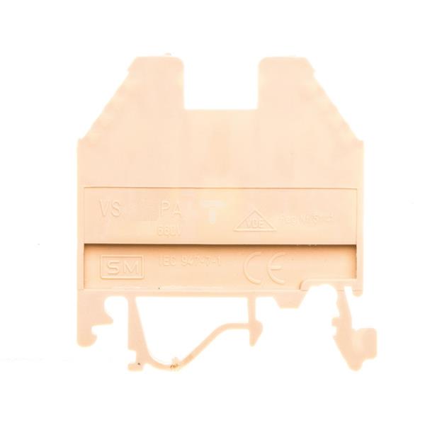 Złączka szynowa gwintowa 2,5mm2 beżowa VS 2.5 PAM 003901420