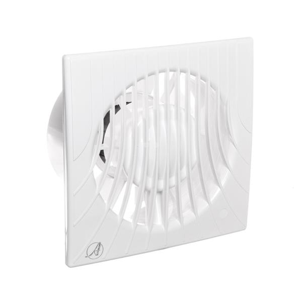 Wentylator wyciągowy fi 100 14W 102m3/h 230V IPX4 biały wył. czasowy, czujnik ruchu RETIS WR100R E0007 WR100R