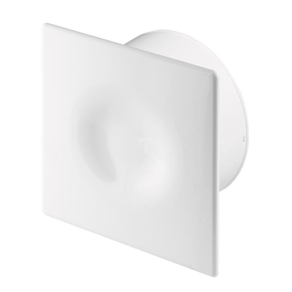 Wentylator dwubiegowy fi 100 3,3-4,6W 55-85m3/h 230V wył. czasowy, czujnik wilgoci IPX4 biały LOOP WL100H