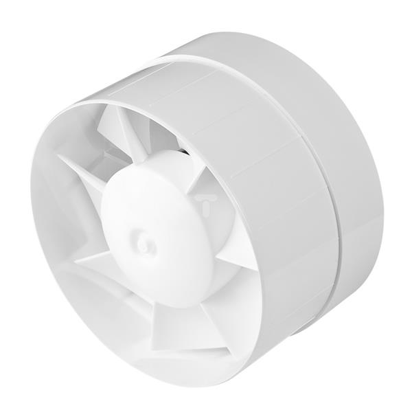 Wentylator kanałowy fi 150 20W 202m3/h 230V IPX4 biały E0007848W WKA150