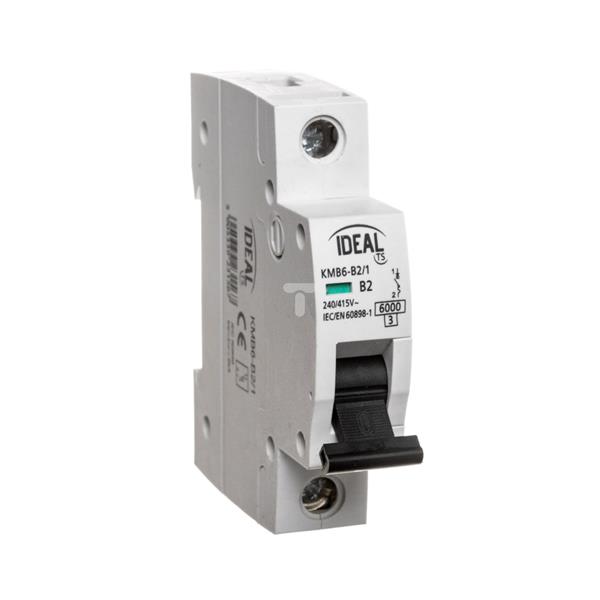 Wyłącznik nadprądowy 1P B 2A 6kA KMB6-B2/1 23156