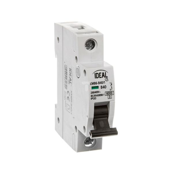 Wyłącznik nadprądowy 1P B 40A 6kA KMB6-B40/1 23174
