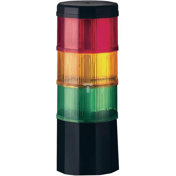 Kolumna sygnalizacyjna czerwona/żółta/zielona 24V AC/DC IP54 LED CST 60 Fernost 969.009.75