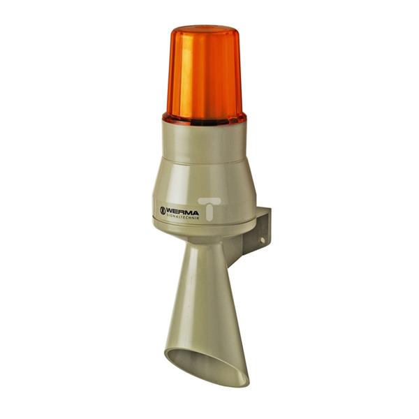 Sygnalizator akustyczny-optyczny żółty światło ciągłe 92dB 230V AC IP33 580.352.68
