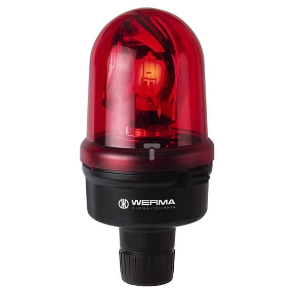 Sygnalizator ostrzegawczy czerwony 24V AC/DC obrotowy IP65 885.110.75