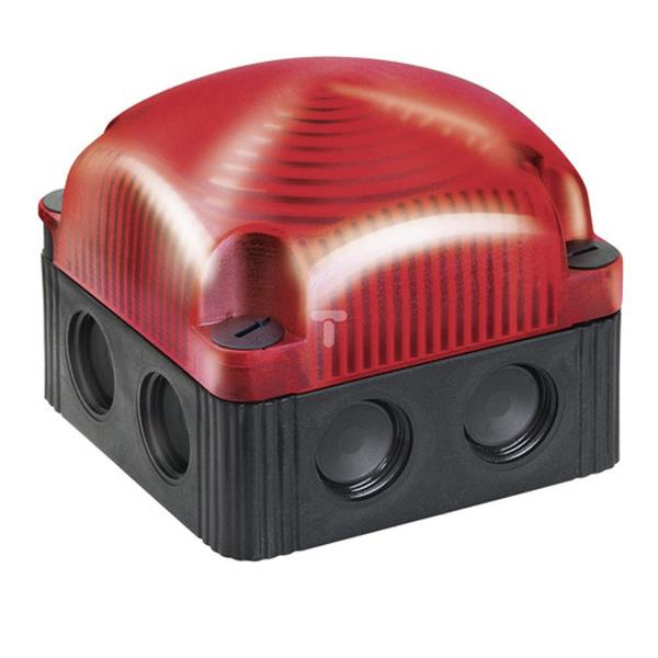 Sygnalizator ostrzegawczy czerwony 24V DC LED stały IP66 853.100.55