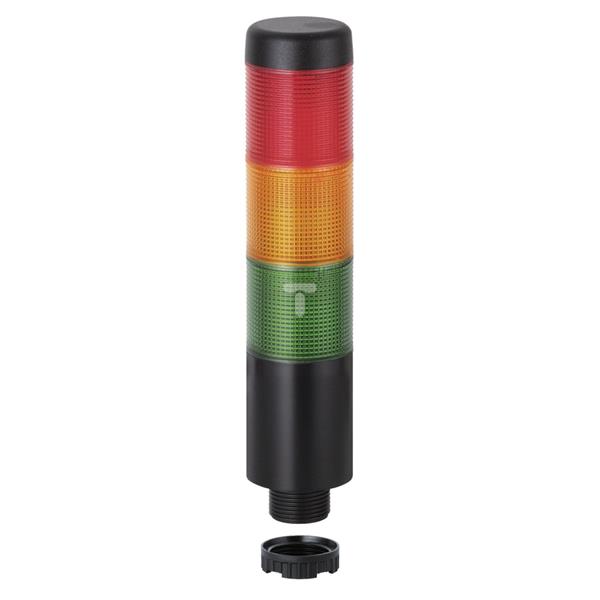 Kolumna sygnalizacyjna zielona/żółta/czerwona LED światło stałe 24V AC/DC IP65 LED Kompakt 37 698.110.75
