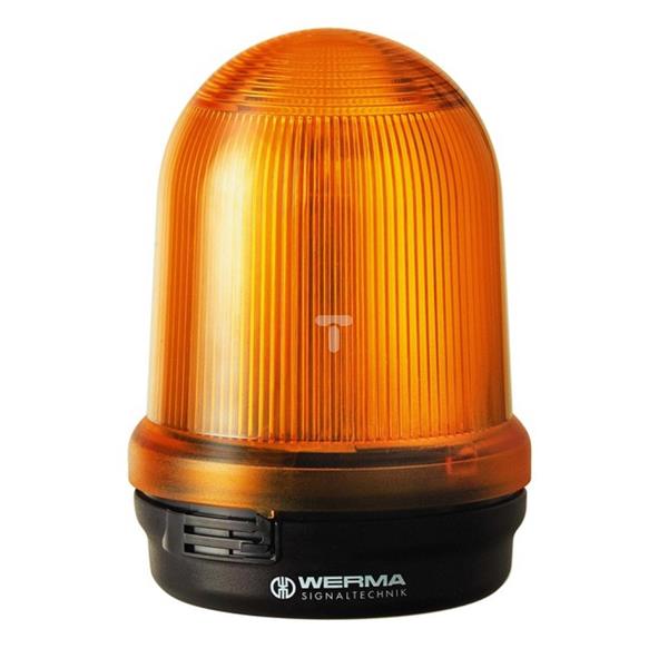 Sygnalizator żółty 24V DC LED obrotowy IP65 829.310.55