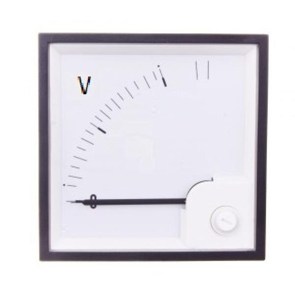Woltomierz analogowy tablicowy 400V klasa 1,5  48x48mm EQ48 004805341