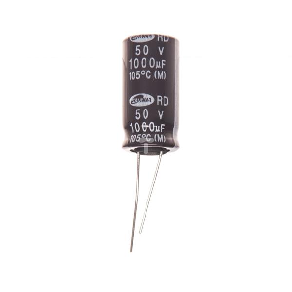 Kondensator elektrolityczny 1000 uF 50V 12,5x25mm 105 stC ROHS RD1H108M12025BB