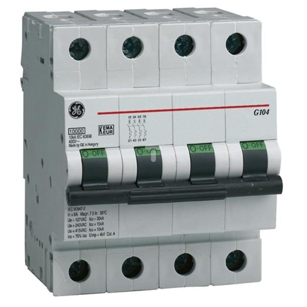 Wylacznik nadpradowy 4P C 10A 10kA AC G104C10 674925