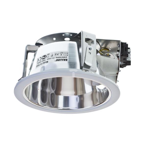 Oprawa downlight 2x 18W E27 230V IP20 210mm OS-H70000-10