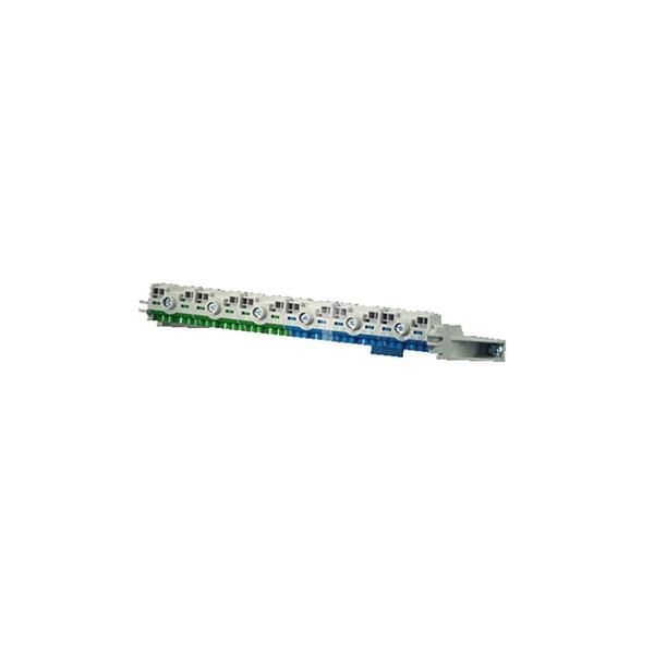 Listwa zaciskowa PE i N 80A zaciski Fixconnect, 2x(3x25mm+12x4mm) Cu FC PN 30 26100086