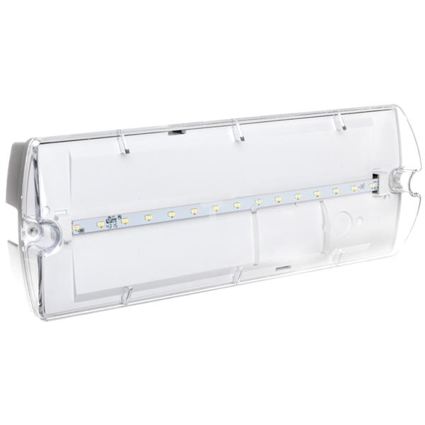 Oprawa awaryjna HELIOS IP65 ECO LED 3,2W 320lm 3m 1h jednozadaniowa PT   HWM/3,2W/E/1/SE/PT/TR