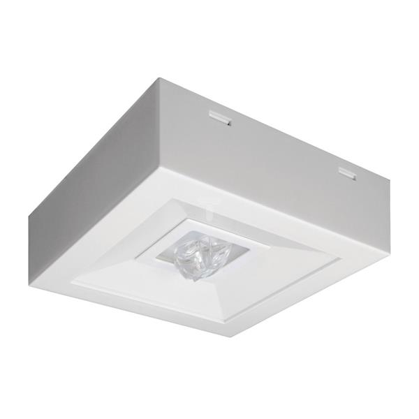 Oprawa awaryjna LOVATO P ECO LED 1W 120lm (opt. otwarta) 3h jednozadaniowa biała LVPO/1W/E/3/SE/X/WH