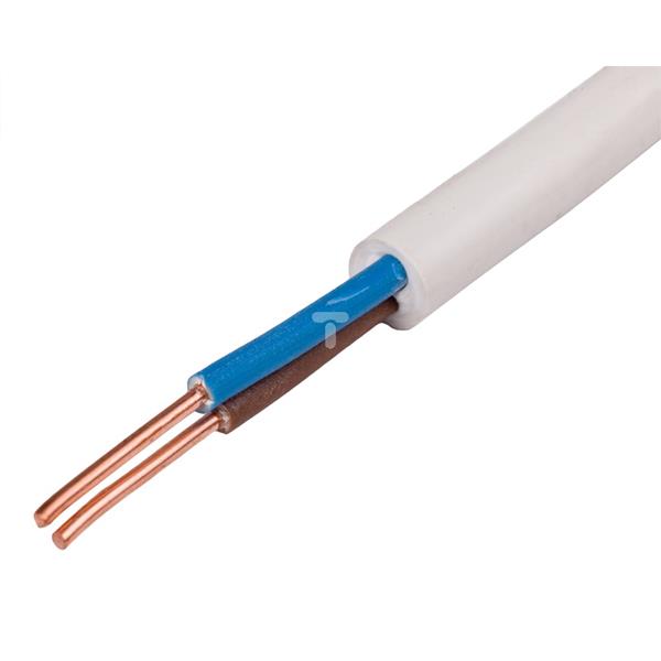 Przewód YDY 2x4 biały 450/750V /100m/