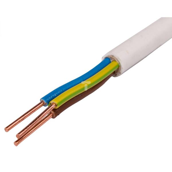 Przewód YDY 3x1 żo 450/750V /100m/