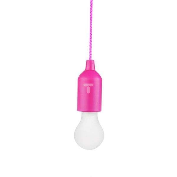 Bateryjna lampka nocna na sznurku 1W LED różowa OR-LA-1407/P