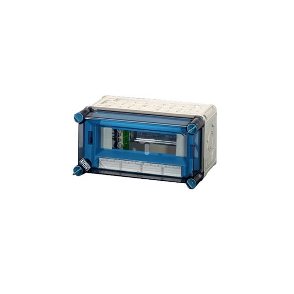 Skrzynka modułowa 1x9 modułów IP65 wlk.1 z zaciskami Fixconnect Mi 81109 HPL00019
