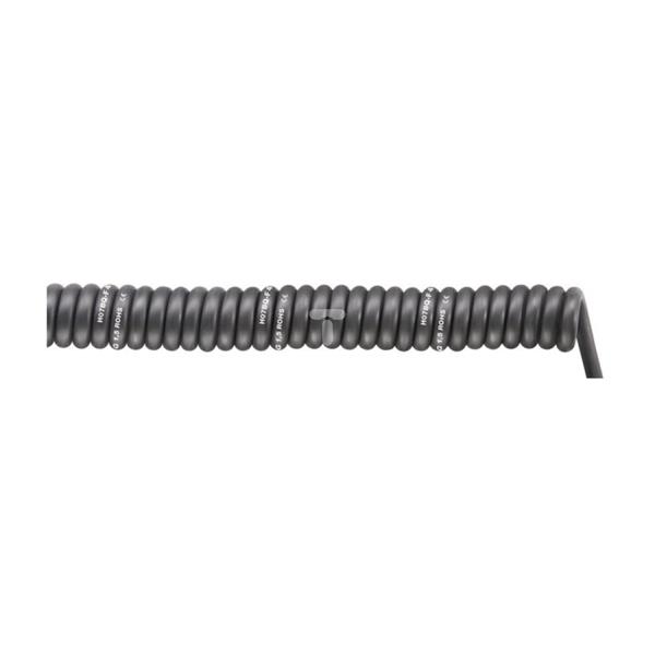 Przewód spiralny SPIRAL H07BQ-F BLACK 4G1,5 1-3m 70002755