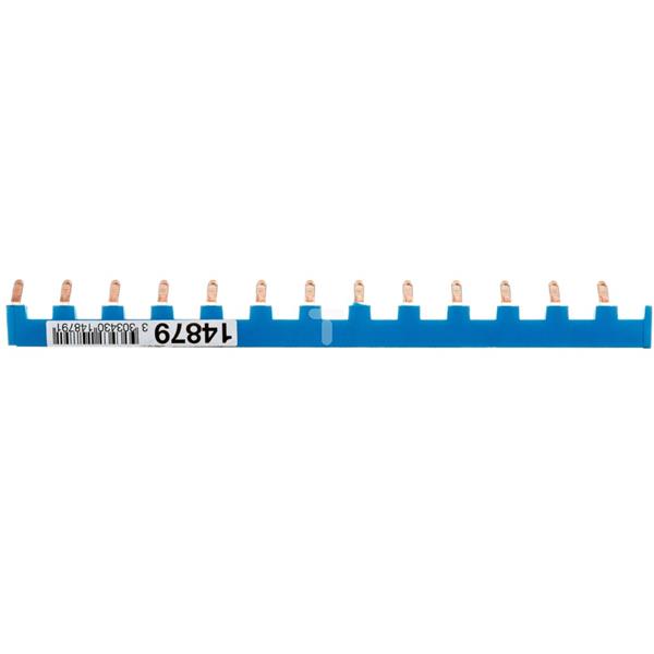 Mostek grzebieniowy niebieski COMB BUSBARS NEUTRAL 13P 14879