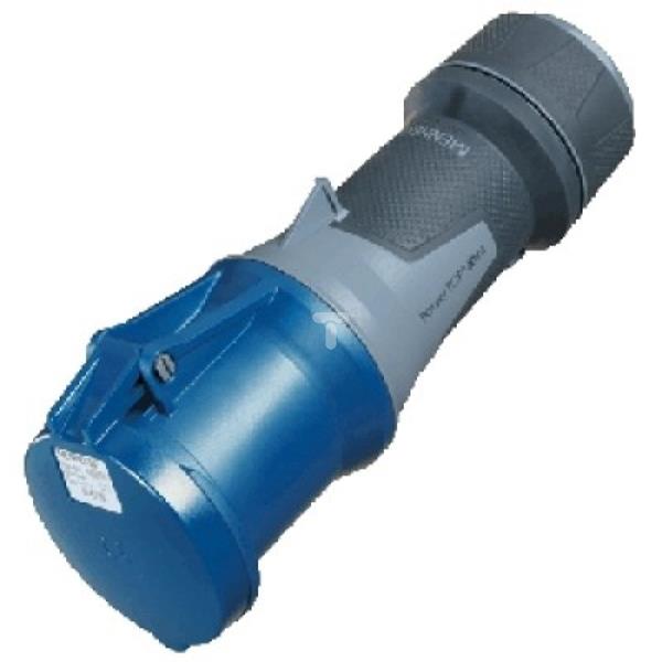 Gniazdo przenośne PowerTOP Xtra 63A 3p 6h 230V IP44 zaciski bezśrubowe MEN14102