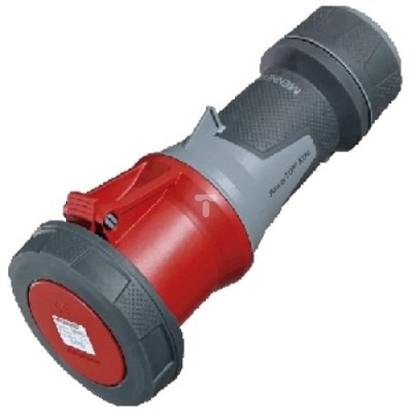 Gniazdo przenośne PowerTOP Xtra 63A 4p 6h 400V IP67 zaciski bezśrubowe MEN14206