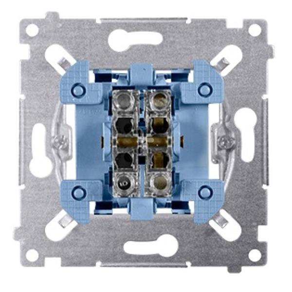 Simon 54 Łącznik krzyżowy mechanizm 10AX 250V SW7M WMDL-070xxx-0xx