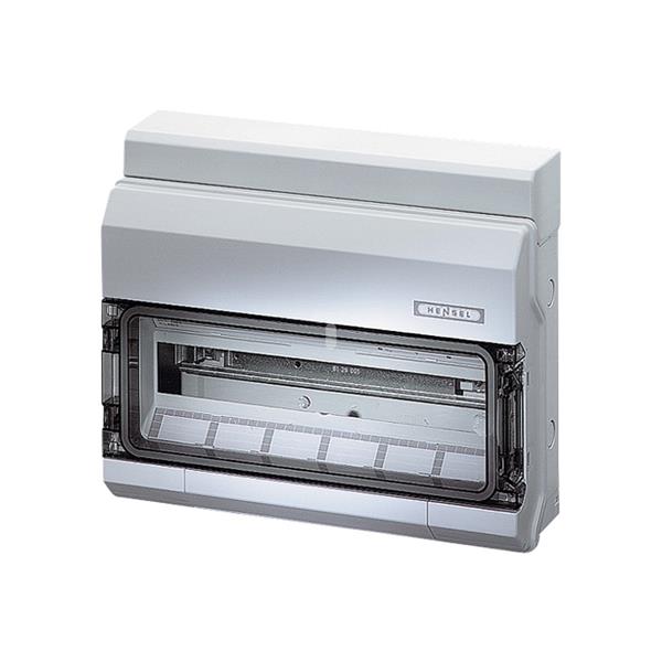 Rozdzielnica natynkowa KV IP65 1x18 modułów z zaciskami bezśrubowymi Fixconnect KV 9118 6100001