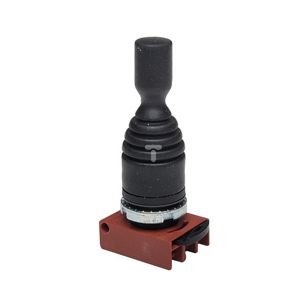 Joystick 5-pozycyjny z ramką, metal okrągły, stabilne bez interlock P9MMN4F 184720