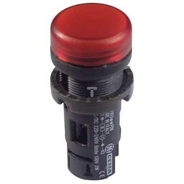Lampka sygnalizacyjna Uniblok czerwona  DIFF P9XURDRN 185841