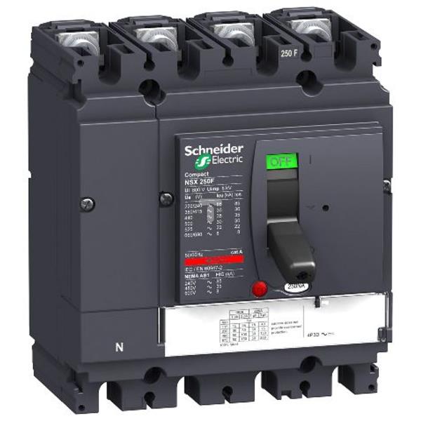 Rozłącznik mocy 4P 250A Compact NSX250NA LV431639