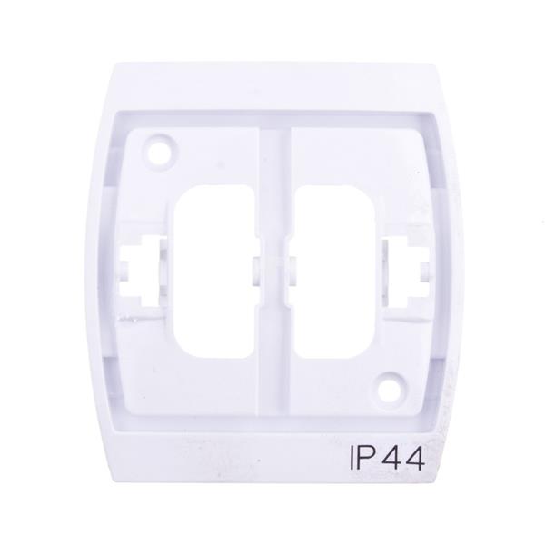 GAZELA Ramka ozdobna mocująca IP-44 biały ROH-1J/00