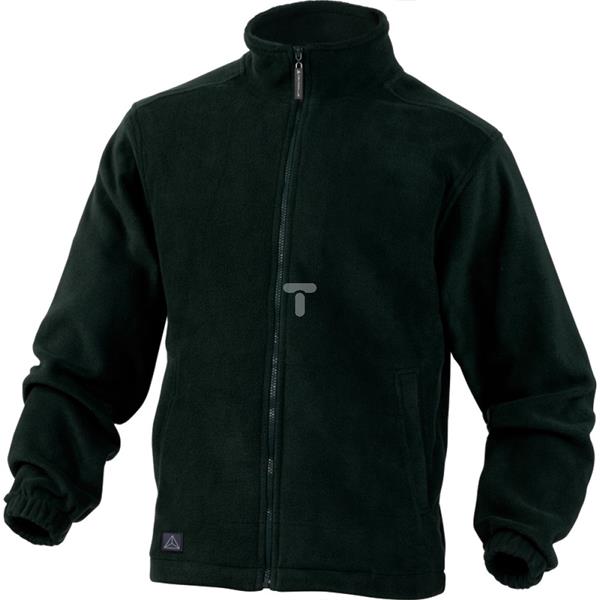 Bluza z polaru poliestru, 280G czarna rozmiar XXXL VERNONO3X