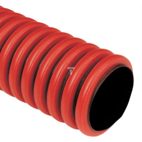 Rura osłonowa karbowana fi110mm czerwona KOPOFLEX KF 110 C /25m/