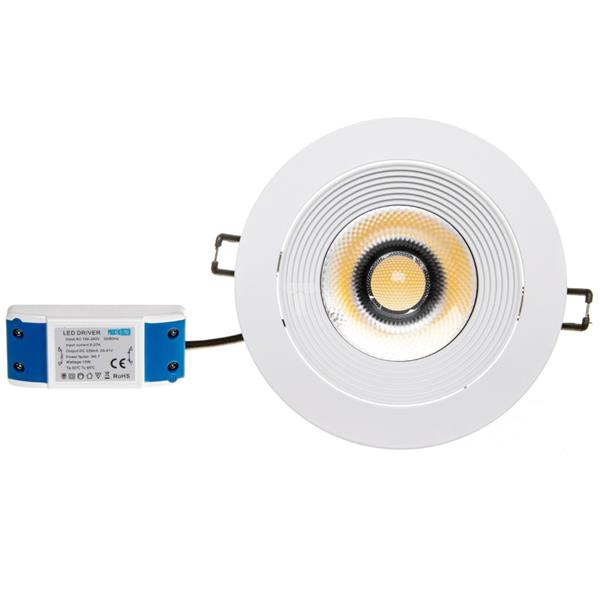 Oprawa downlight FRAGA LED 15W 36st 3000K 059261