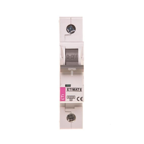 Wyłącznik nadprądowy 1P C 6A 6kA AC ETIMAT 6 002141512