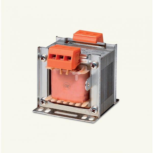 Transformator 1-fazowy bezpieczeństwa TR 1f 12-0-12V 50VA 003801002