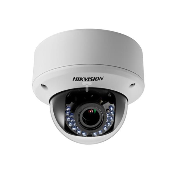 Kamera HD-TVI typu domed, dualna 1080p,OSD 2,8-12mm promiennik 40m zew.wandal WDR 12VDC DS-2CE56D5T-(A)VPIR3