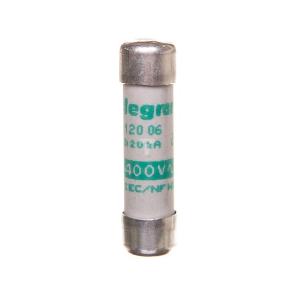 Wkładka bezpiecznikowa cylindryczna 8,5x31,5mm 6A aM 500V 012006