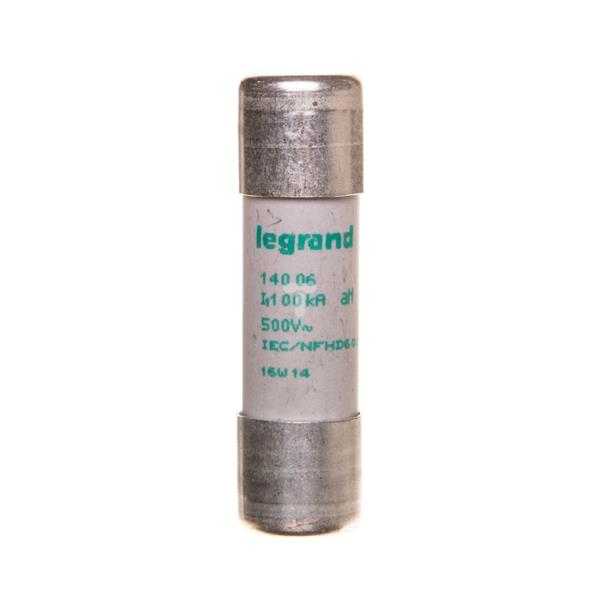 Wkładka bezpiecznikowa cylindryczna 14x51mm 6A aM 500V HPC 014006