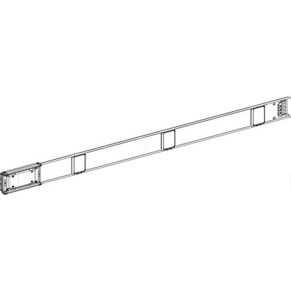 Szynoprzewód element prosty 40A 3m 3 odpływy KNA40ED4303