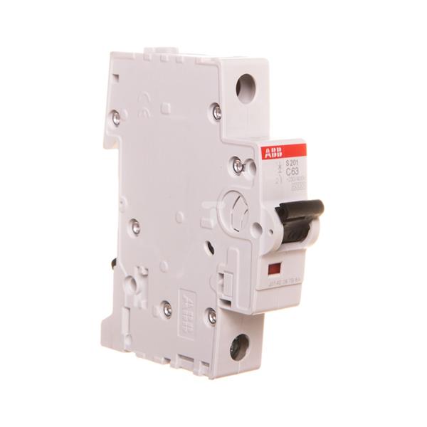 Wyłącznik nadprądowy 1P C 63A 6kA AC S201-C63 2CDS251001R0634