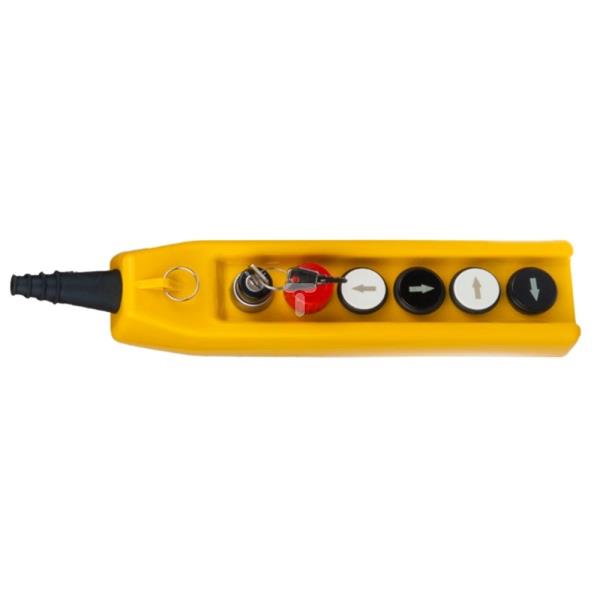 Kaseta suwnicowa SP22-SAV-10+przycisk bezp.+4x1NO PKS-6\W05