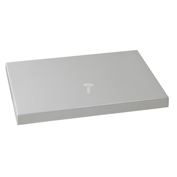 Daszek do szafek Atantic-E metalowy IP66 400x250mm szary 036553