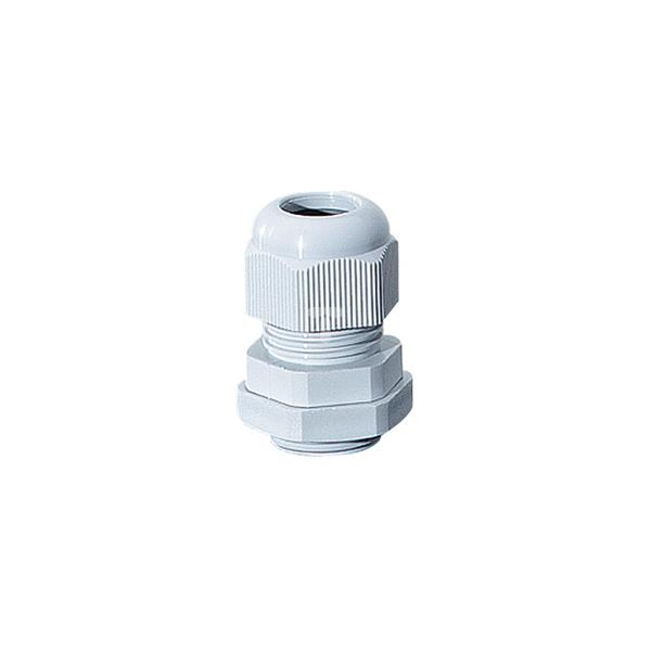 Dławnica kablowa poliamidowa skręcana PG48 IP65 uszczelnienie 34-44 mm szara AKS 48 3600073